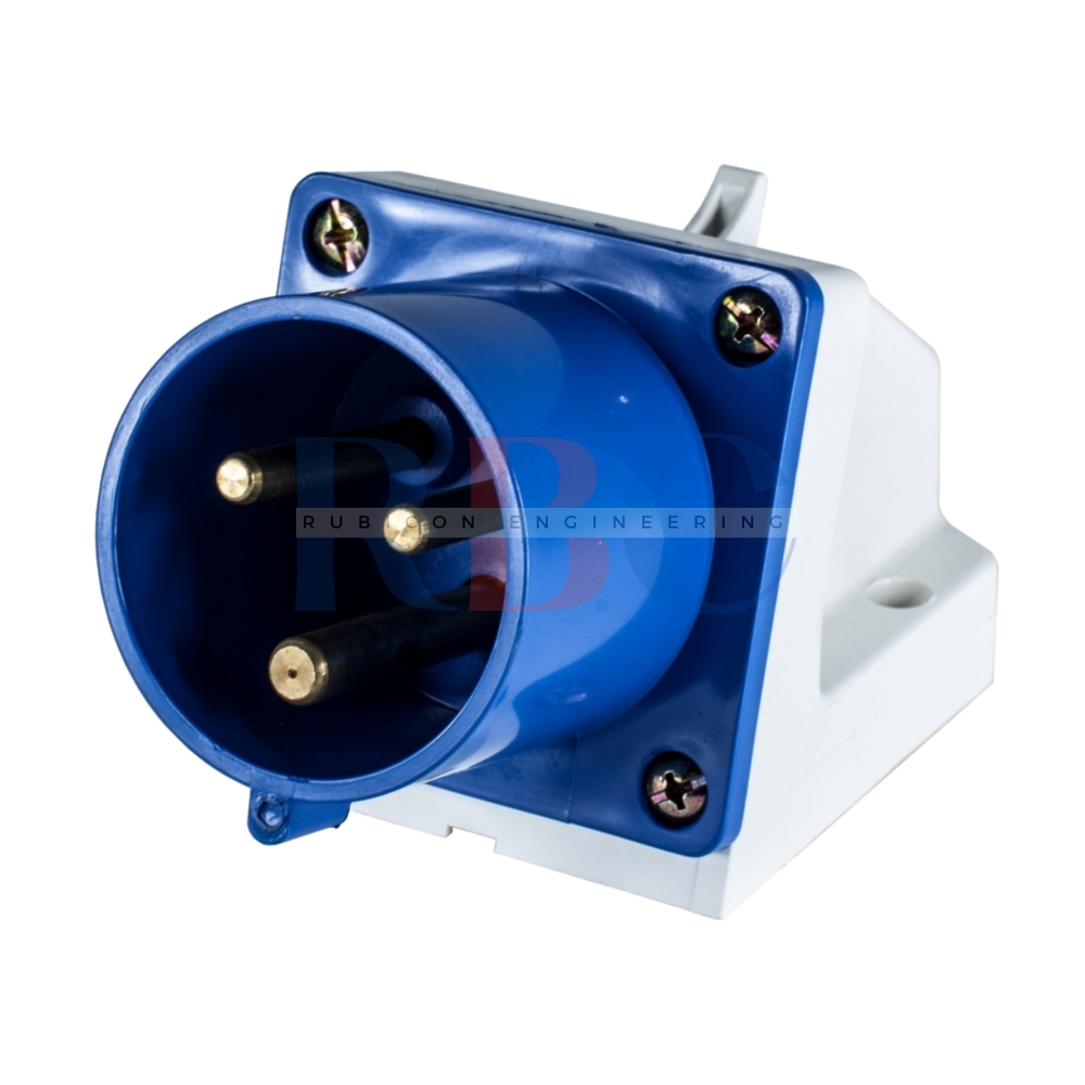 "MASHI" MA-514พาวเวอร์ปลั๊กตัวผู้ติดลอย (PLUGS) 3P+N+E 16A 380-415V 6H IP44
