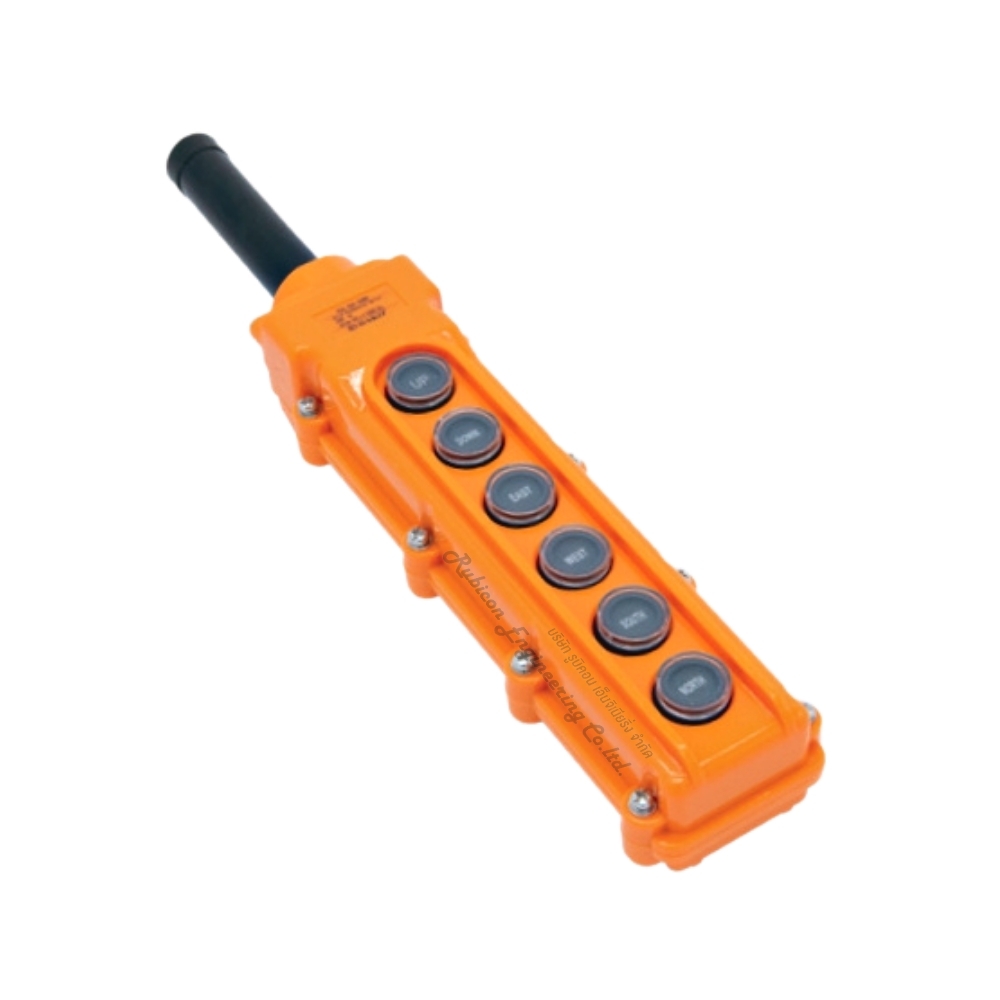 "DAKO" CA-S5-06P สวิทช์รอกต่อผ่านแมกเนติก 5A 250V (HOIST PUSH BUTTON SWITCH)