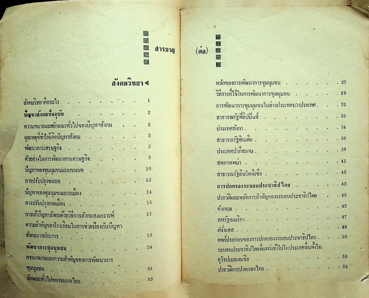 บันทึกย่อ สังคมศึกษา ชุด ป.ม.
