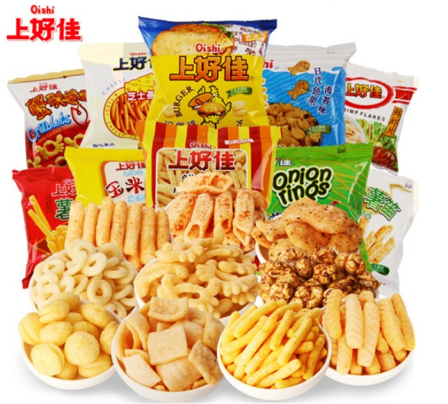 [Shàng hǎo jiā] ขนมขบเคี้ยวยี่ห้อดัง นำเข้าจากจีน อร่อยได้หลายแบบ