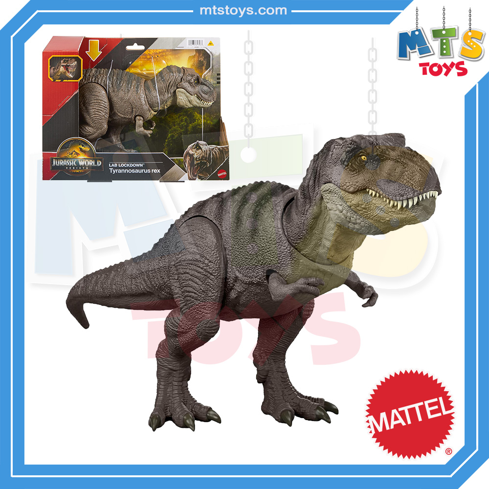 **MTS Toys**Mattel Jurassic World Rebirth : JGM16 Tyrannosaurus Rex [ความยาวจากหัวถึงหาง 46 ซ.ม.]