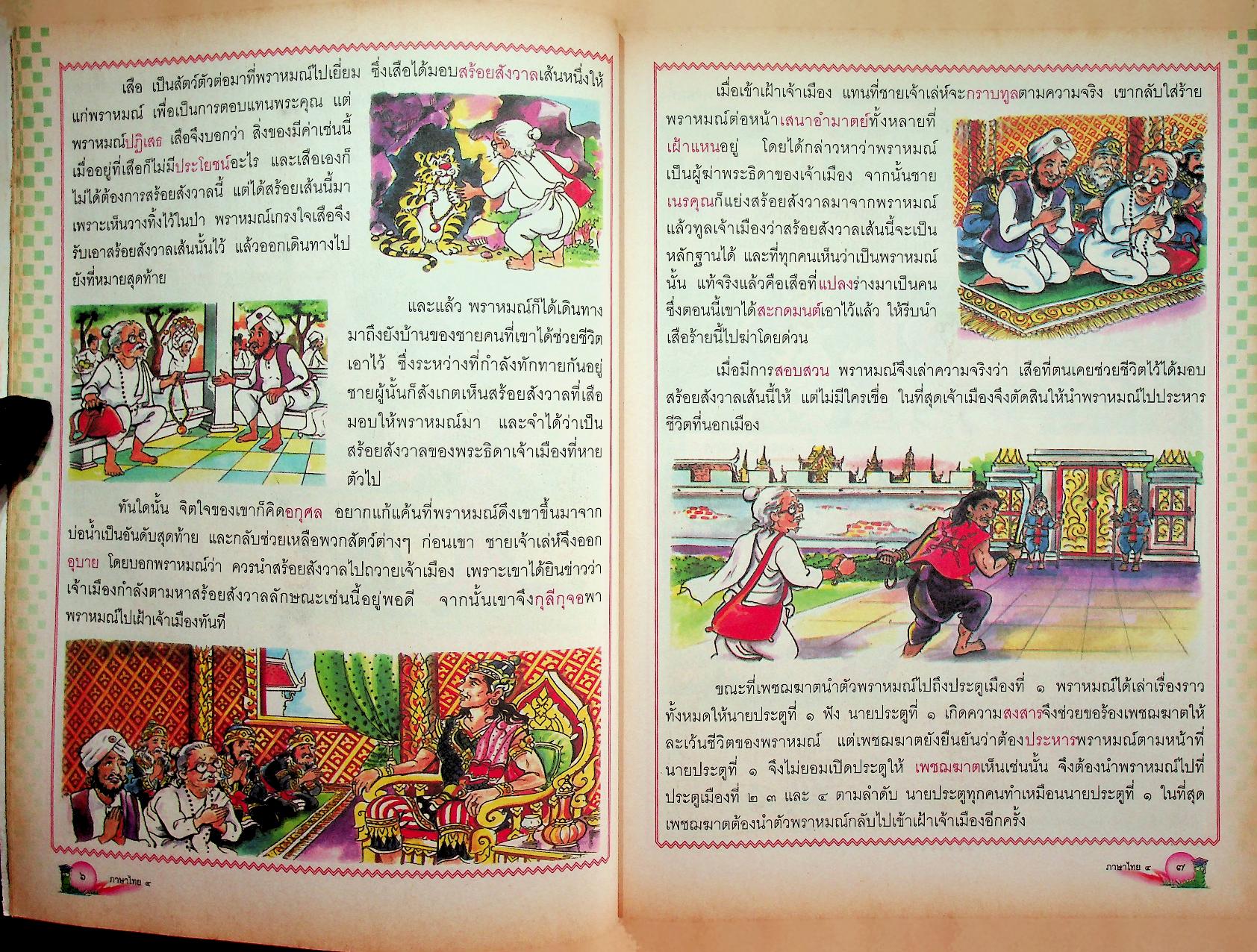 หนังสือเรียน สาระการเรียนรู้พื้นฐาน กลุ่มสาระการเรียนรู้ ภาษาไทย ป.๔ ช่วงชั้นที่ ๒