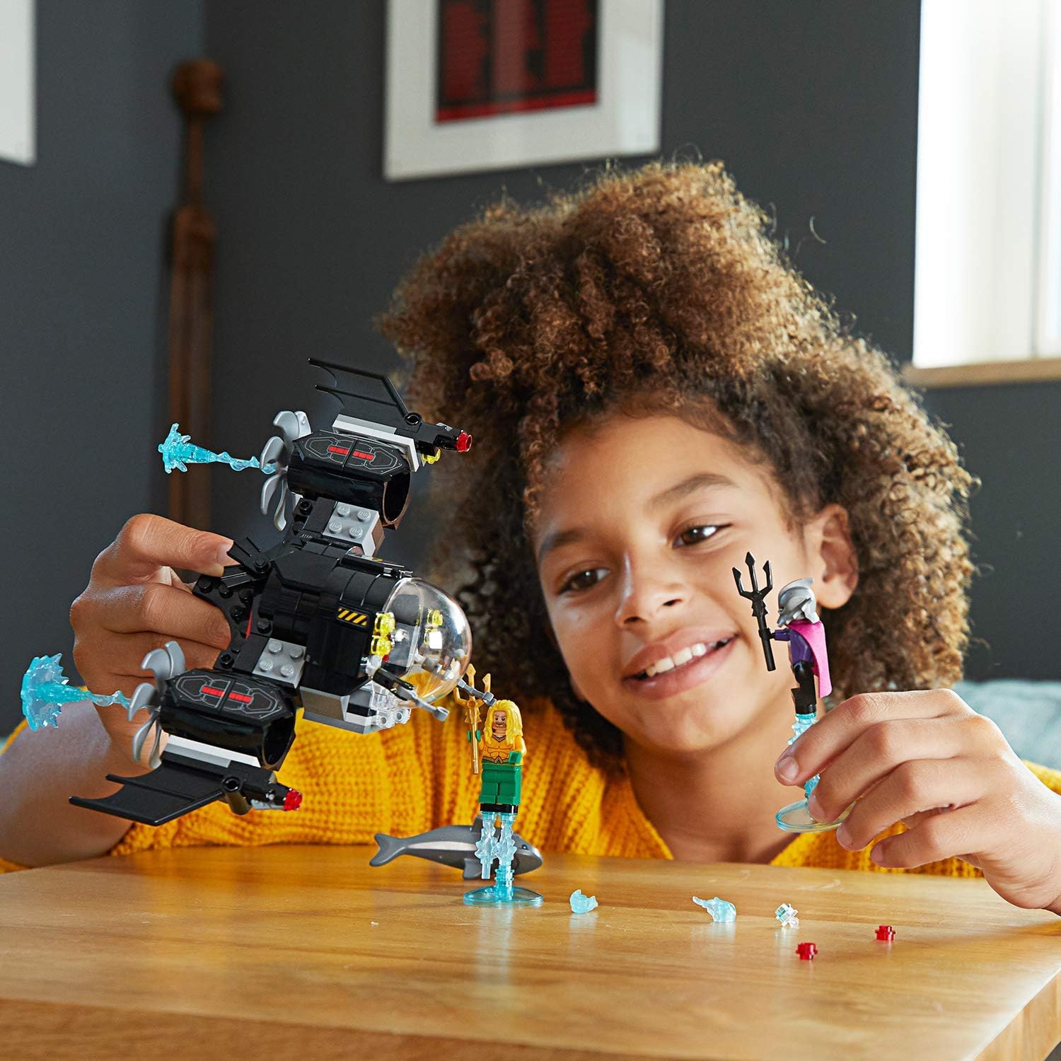 **MTS Toys**เลโก้ Lego 76116 DC Comics Super Heroes : Batman Batsub and the Underwater Clash