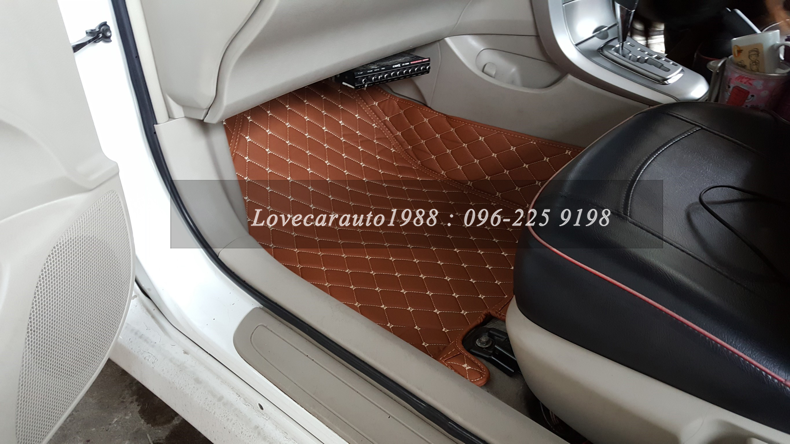 พรม 6D Toyota Altis2012 สีน้ำตาล