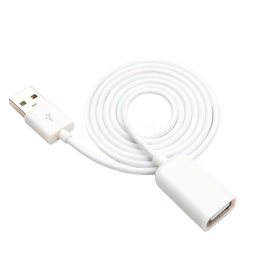 เพิ่มความยาว สาย USB 1เมตร kebidu USB 2.0 A Male to Female Extension Cable