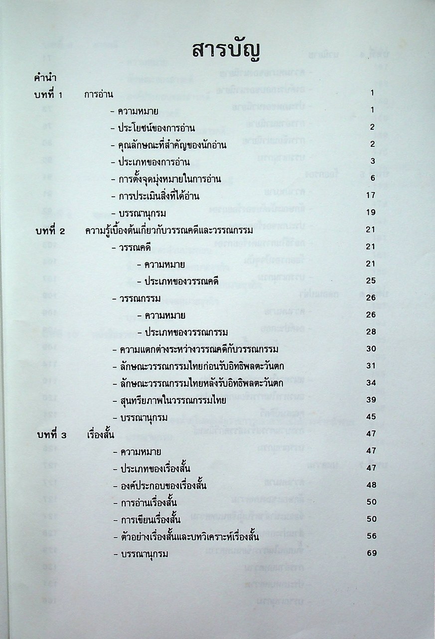 ภาษาไทย ๒ (TH 102) สาขาวิชาภาษาไทย คณะมนุษยศาสตร์ มหาวิทยาลัยพายัพ