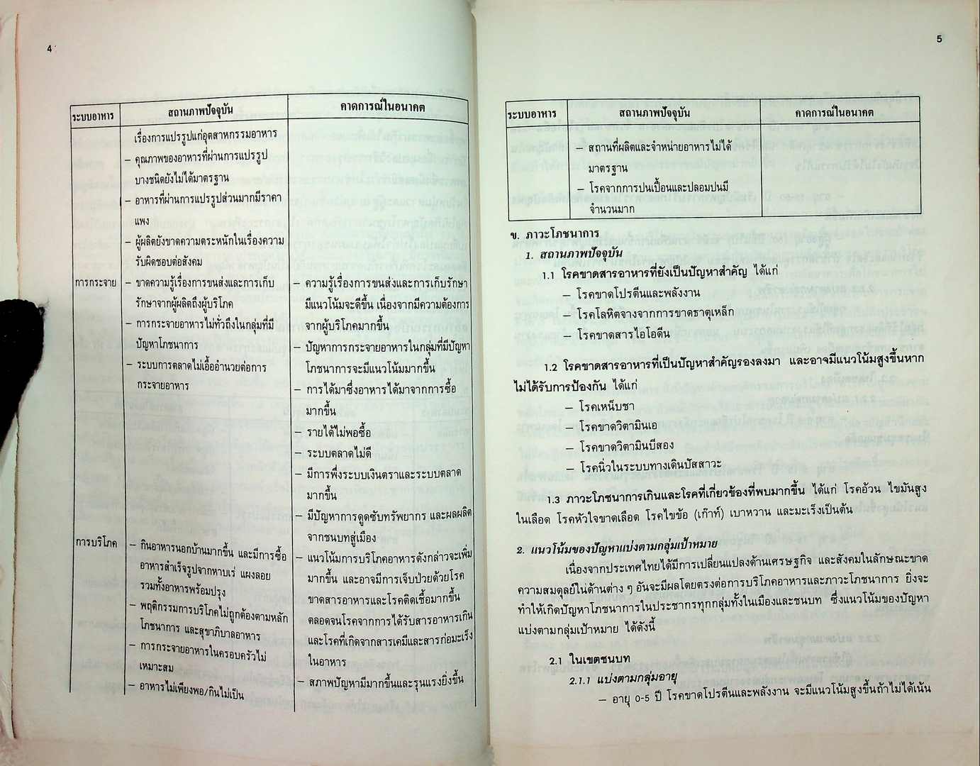 แผนอาหารและโภชนาการแห่งชาติ