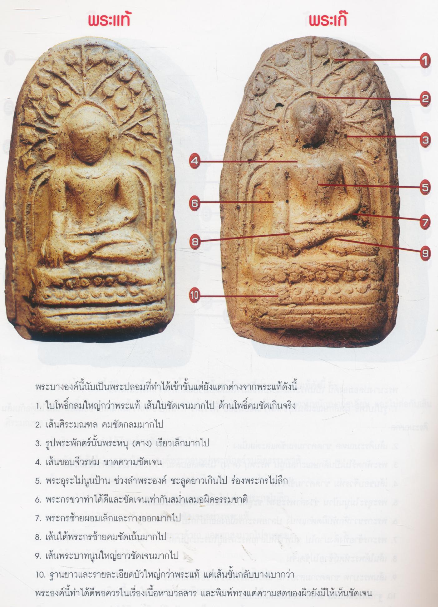 ข้อแตกต่างระหว่าง พระคง-พระบาง-พระเปิม แท้ & เก้