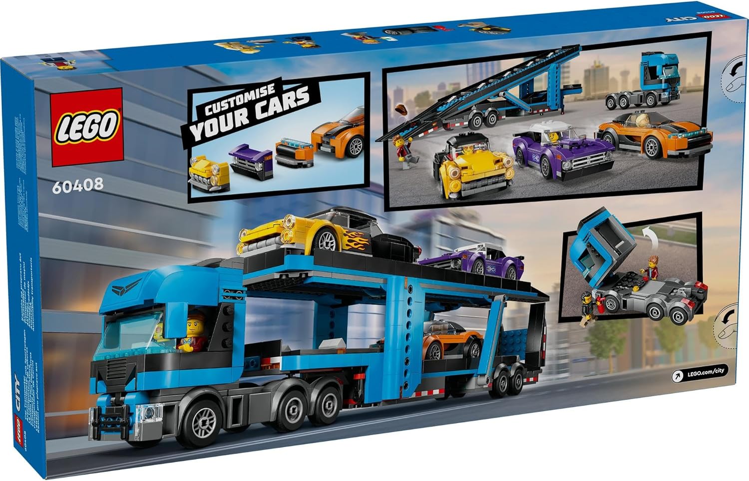 **MTS Toys**เลโก้ Lego 60408 City : Car Transporter