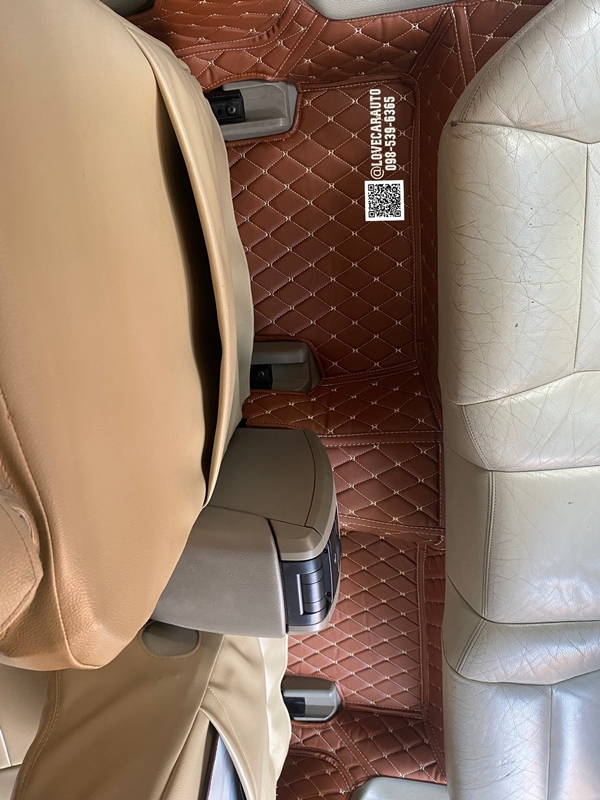 พรมปูพื้นรถยนต์ Volvo S60 2006 สีน้ำตาลเข้ม