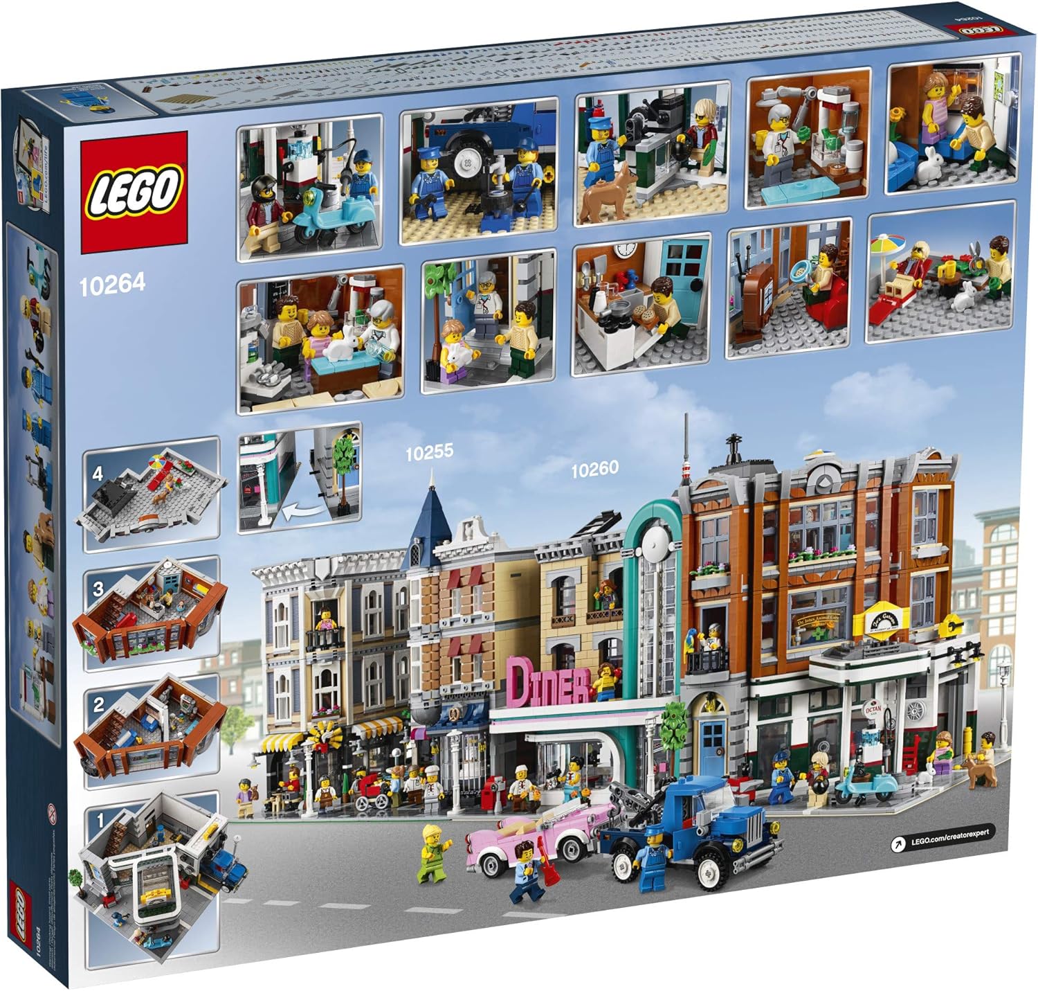**MTS Toys**เลโก้ Lego Creator Expert 10264 : Corner Garage