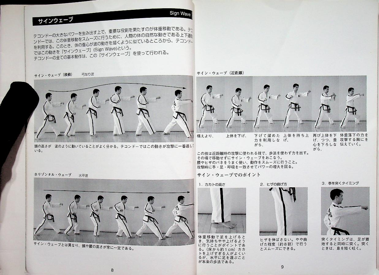 INTERNATIONAL TAEKWON-DO FEDERATION JAPAN เทควันโด้ ฉบับภาษาญี่ปุ่น