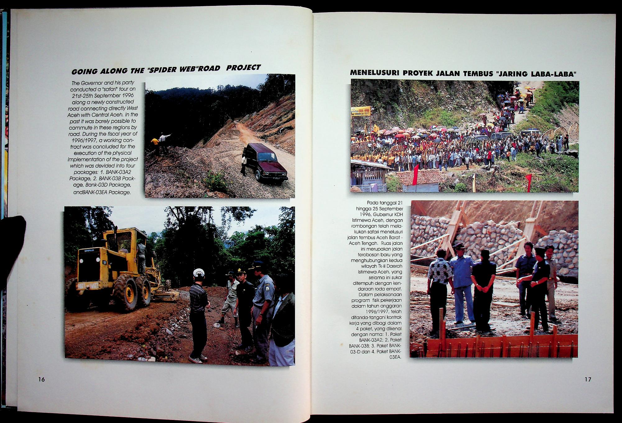 KINERJA PEMBANGUNAN ACEH DEVELOPMENT PERFORMANCE 1996/1997