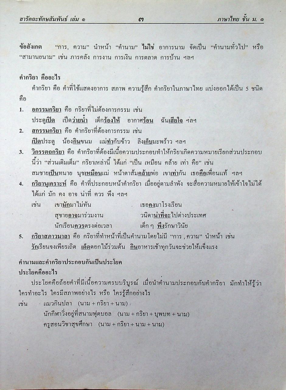 คู่มือ-เตรียมสอบ ภาษาไทย ฉบับรวม ม.๑-๒-๓ กลุ่มสาระการเรียนรู้ภาษาไทย