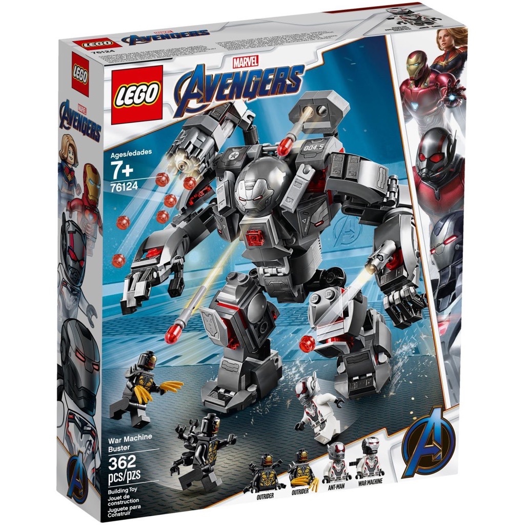 **MTS Toys**เลโก้ Lego Marvel Avengers 76124 : War Machine Buster