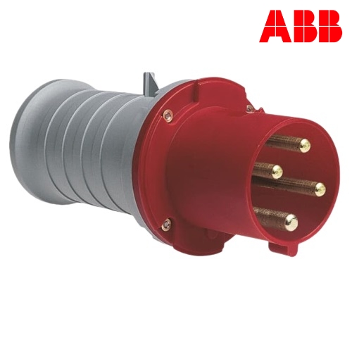 ABB 363BP6 เพาเวอร์ปลั๊กตัวผู้กลางทาง 3P+E 63A 415V IP44 6H