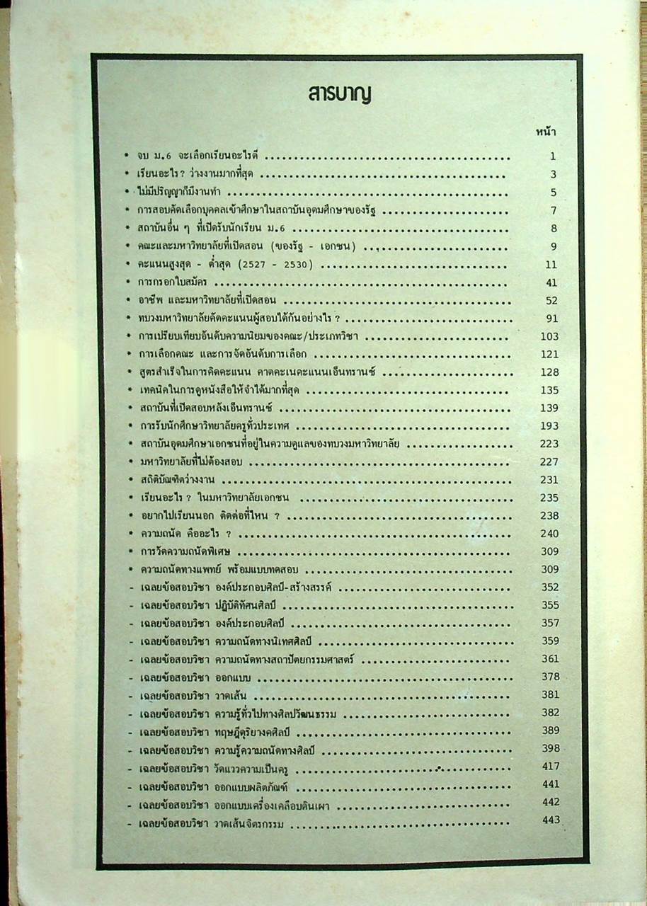 เคล็ดลับ ENTRANCE'31 ฉบับแนะแนวการศึกษาต่อในสถาบันอุดมศึกษาทุกแห่ง