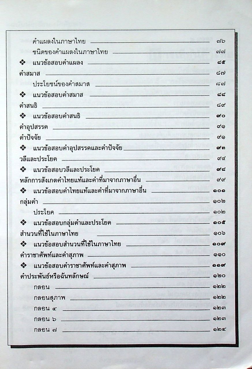 หลักภาษาไทย ฉบับนักเรียน-นักศึกษา