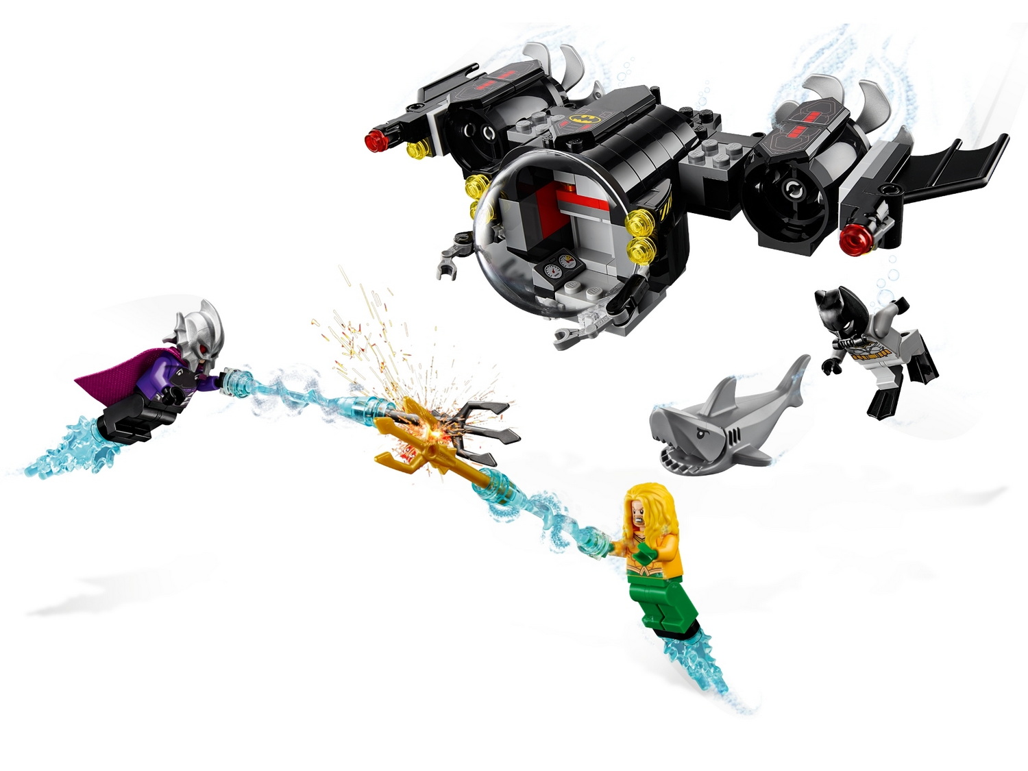 **MTS Toys**เลโก้ Lego 76116 DC Comics Super Heroes : Batman Batsub and the Underwater Clash