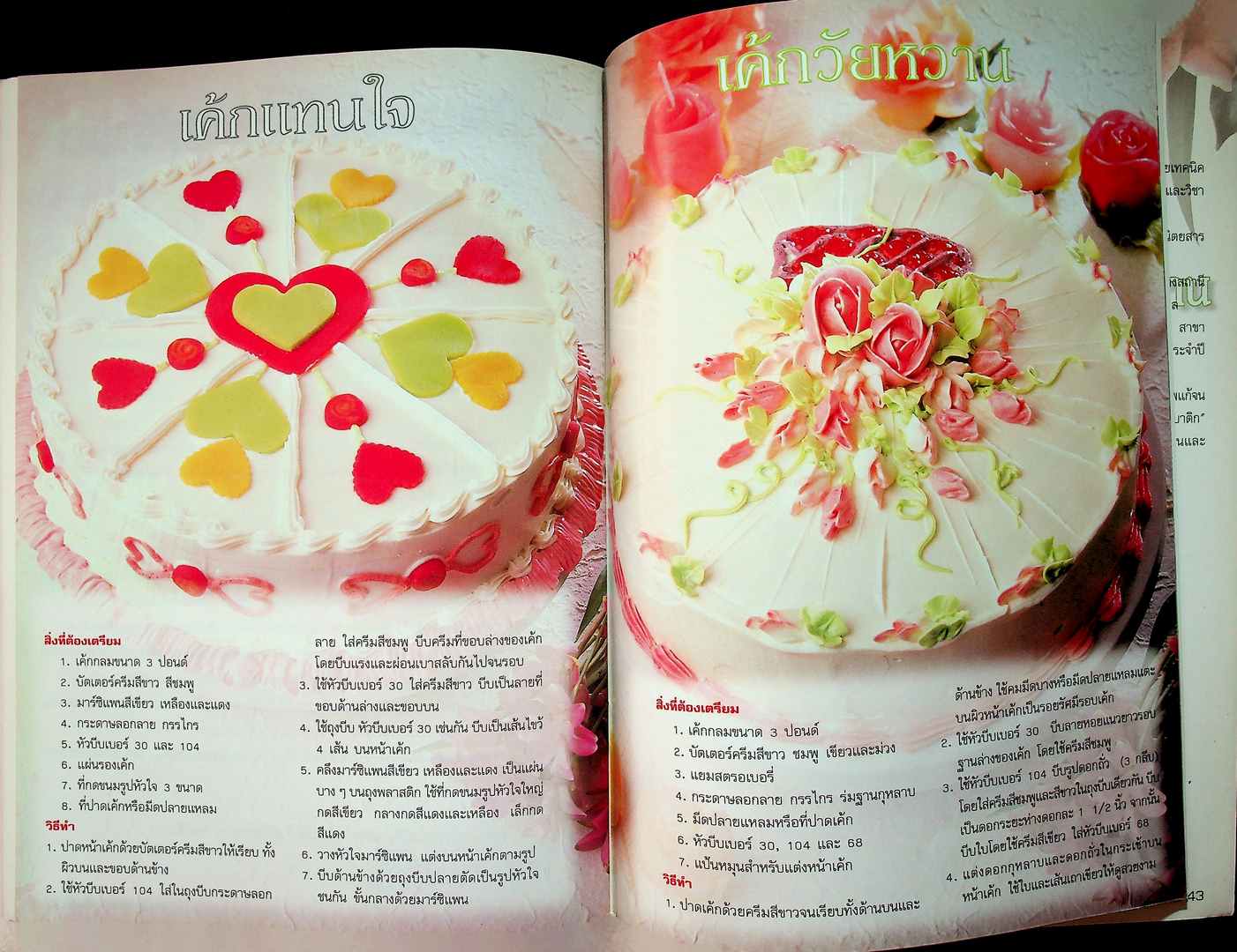 ศิลปะการแต่งหน้าเค้กเบื้องต้น