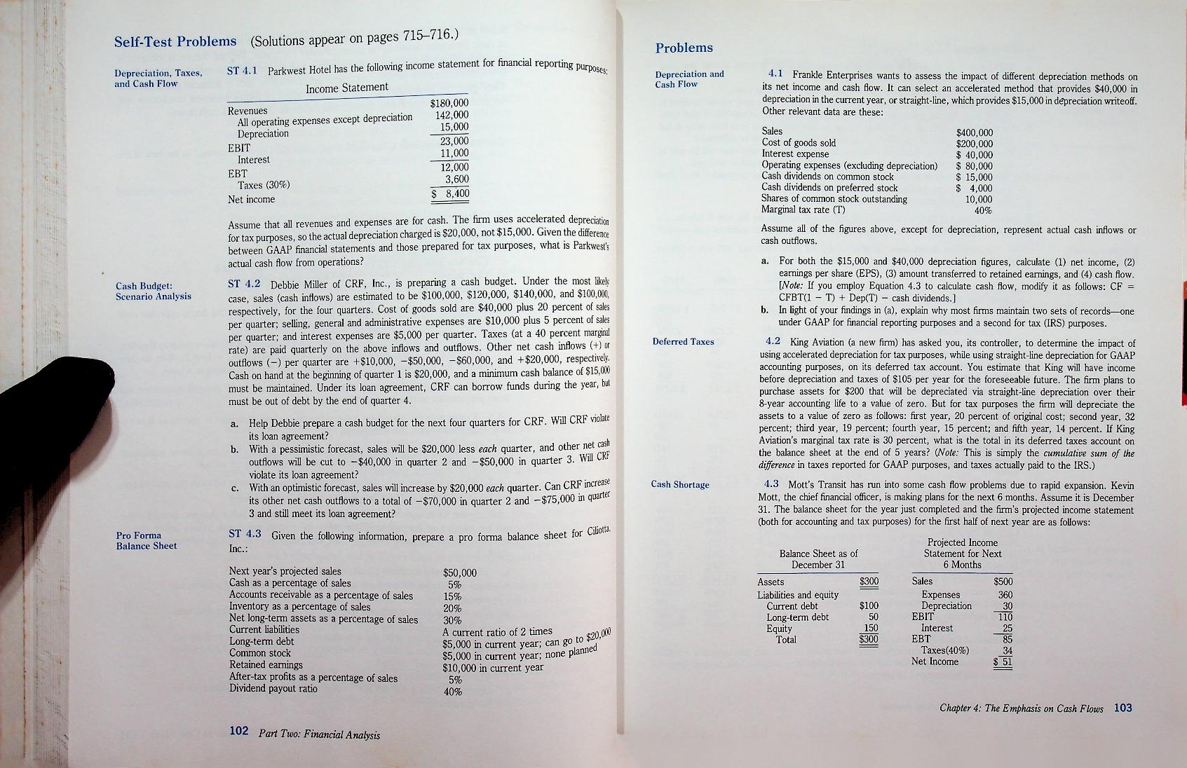 ESSENTIALS OF FINANCIAL MANAGEMENT