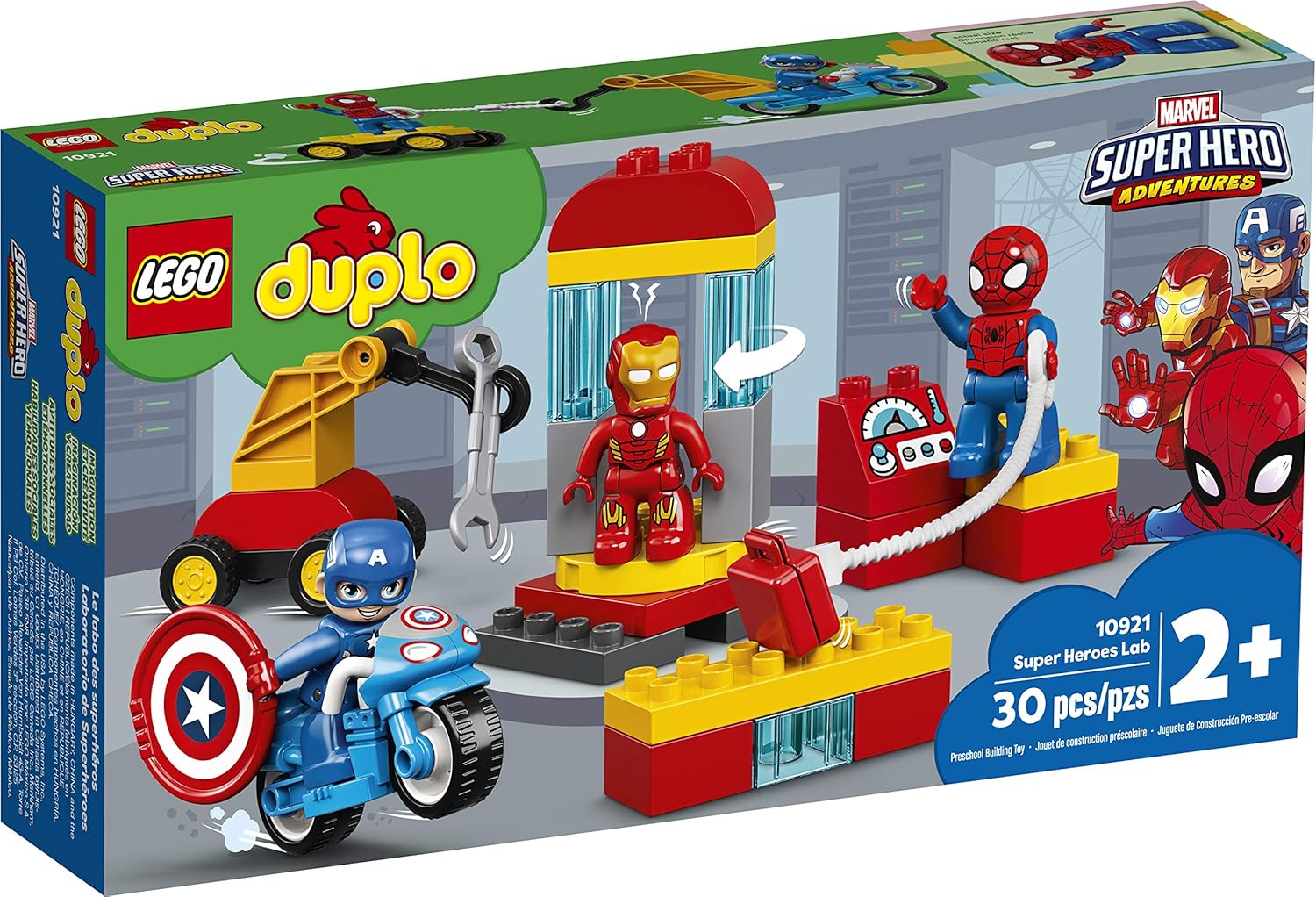 **MTS Toys**เลโก้ Lego 10921 Duplo : Super Heroes Lab