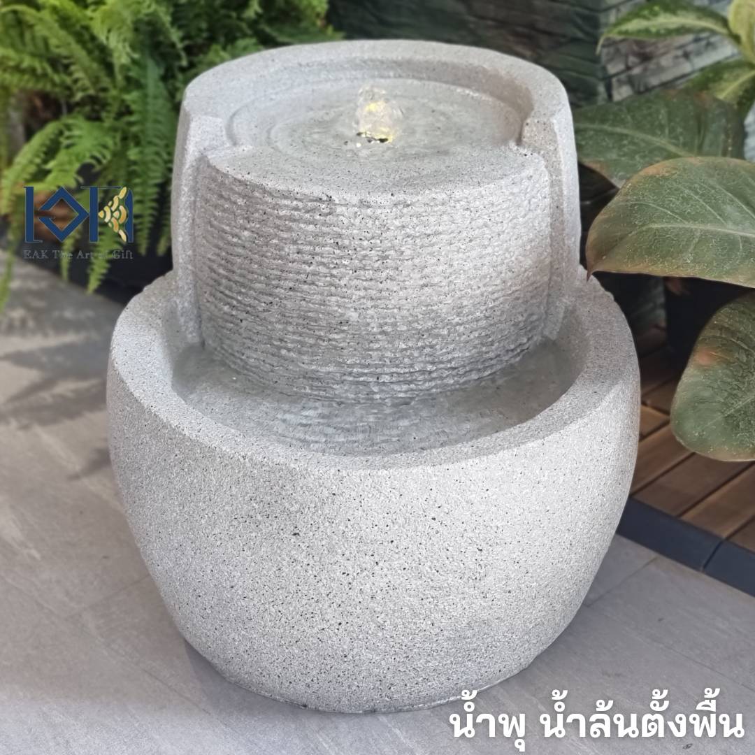 น้ำพุน้ำล้นตั้งพื้น รุ่นรหัสสินค้า2217 เหมาะสำหรับตกแต่งบ้าน ที่ทำงานเสริมฮวงจุ้ย เพิ่มพูลทรัพย์โชคลาภ เงินทองไหลมาเทมาดุจสายน้ำ ให้เป็นของขวัญมงคลได้ทุกโอกาส