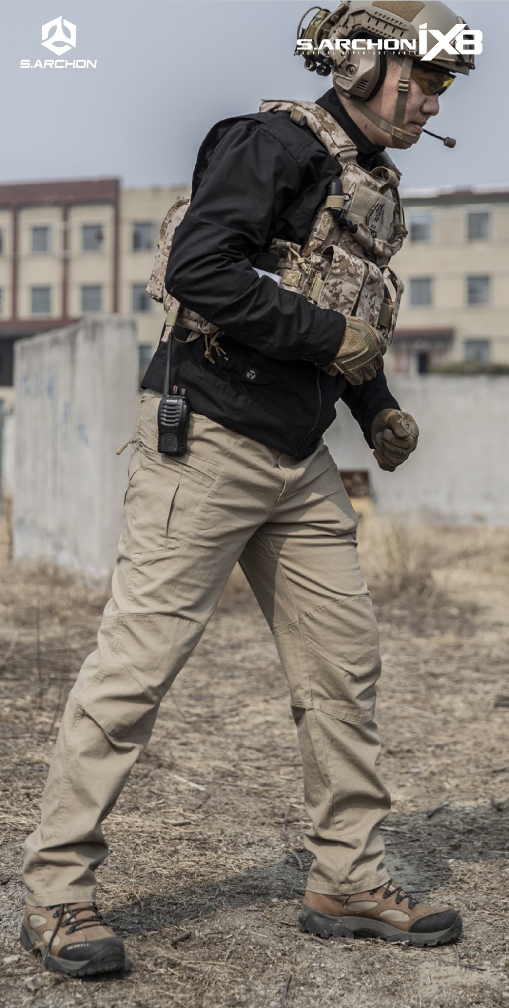 🇹🇭 108 ไทยแลนด์ แทคติคอล กางเกง S.Archon รุ่น IX8 ผ้ายืด