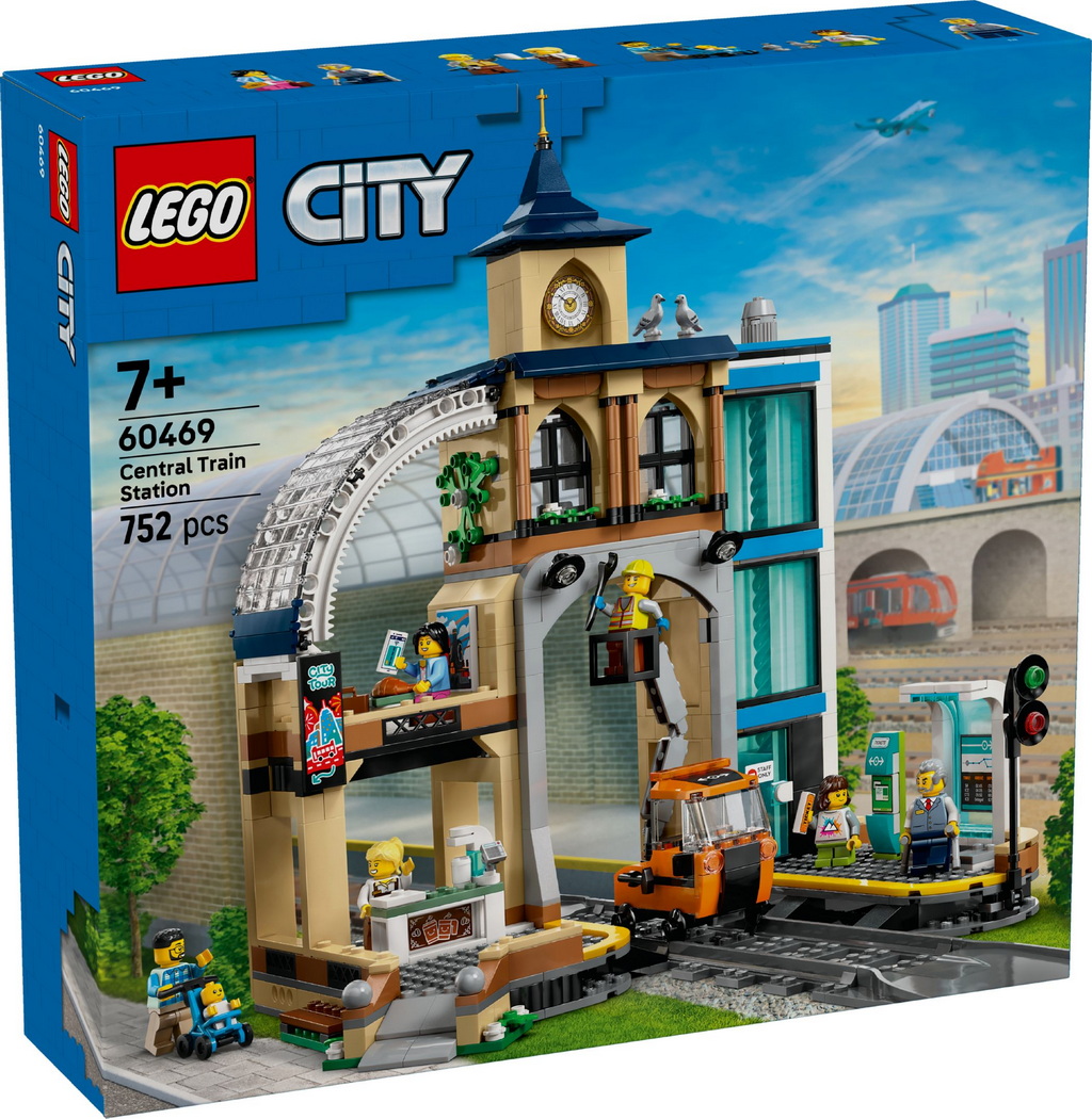 **MTS Toys**เลโก้ Lego 60469 City : Central Train Station