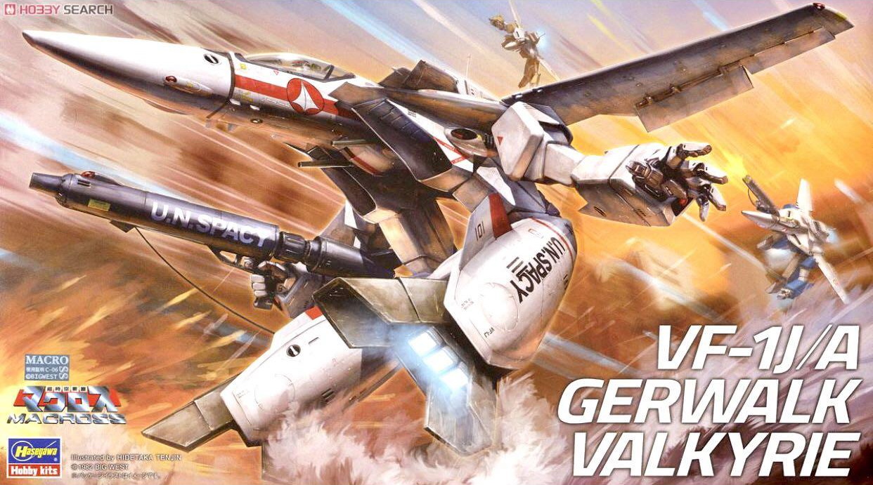 **MTS Toys**Hasegawa Macross 1/72 : VF-1J/A Gerwalk Valkyrie