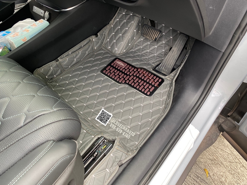 พรมปูพื้นรถยนต์ 6D BYD SEALION 6 2024 สีเทา