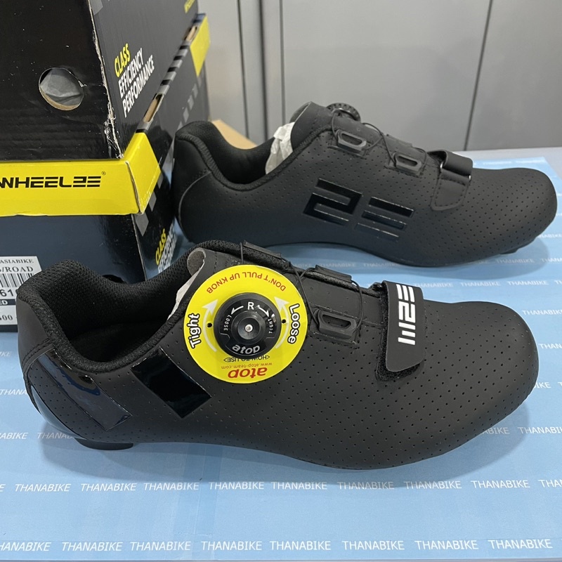 รองเท้า * ลดล้างสต๊อก * เสือหมอบ Wheel23 w23 รองเท้าปั่นจักรยาน คลีทเสือหมอบ