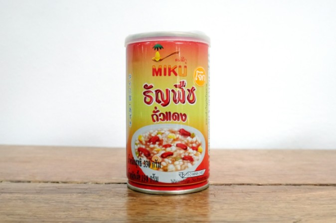 Miku (มิกุ) ธัญพืชกระป๋องพร้อมทาน รสถั่วแดง