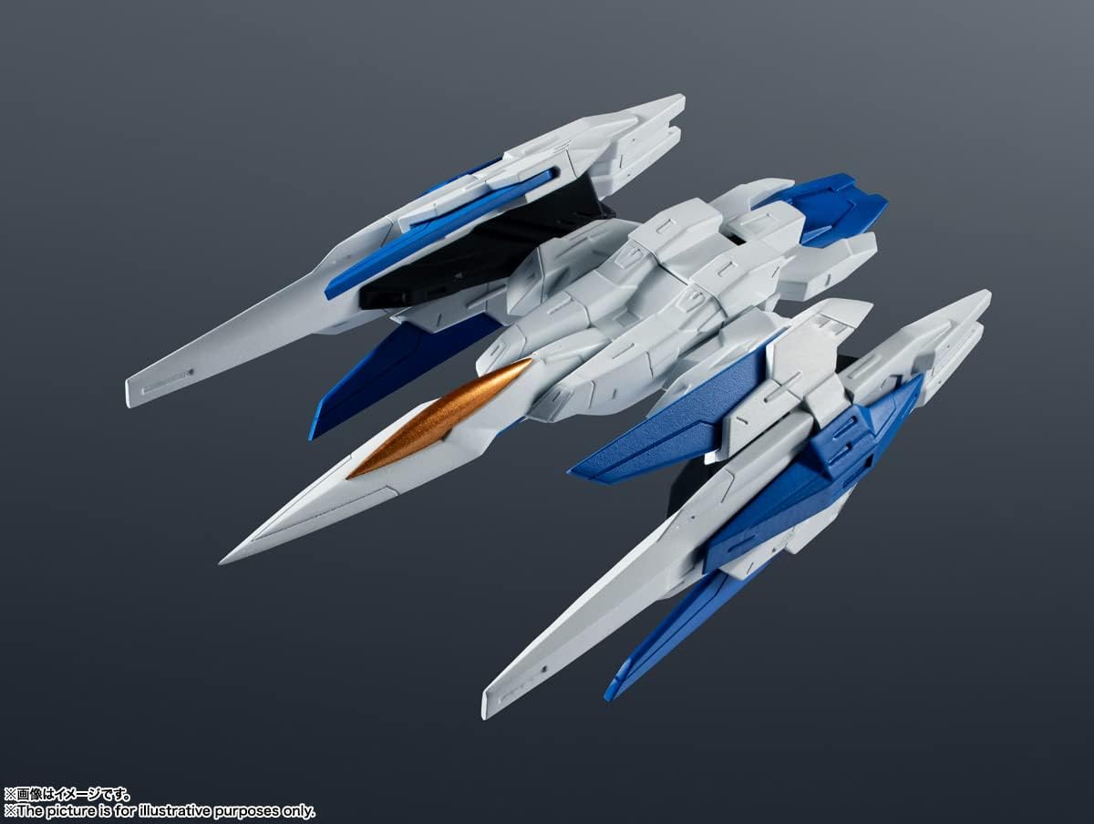 **MTS Toys**กันดั้ม GU-23 Gundam Universe 1/144 : GN-0000+GNR-010 Gundam 00 Raiser