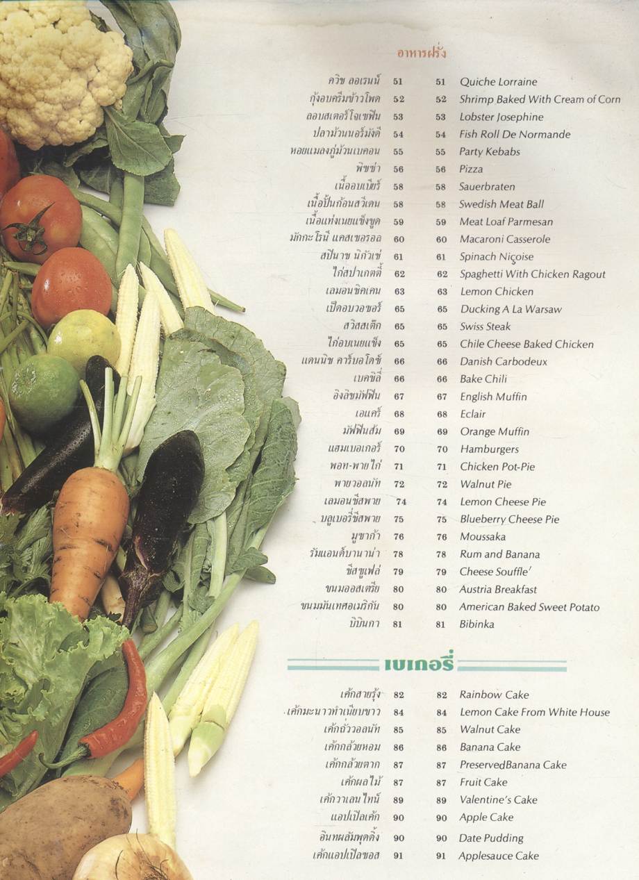 ตำราอาหารสำหรับ แม่บ้านฝาอบ
