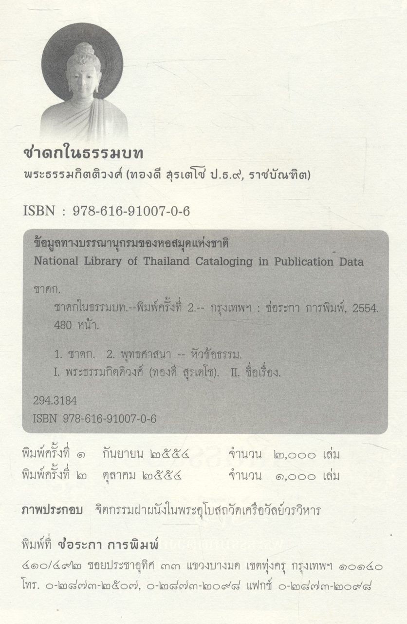 ชาดกในธรรมบท (พระธรรมกิตติวงศ์)