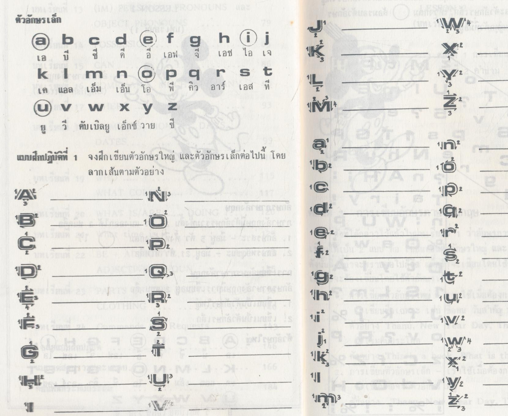 หลักภาษาอังกฤษ ระดับประถม