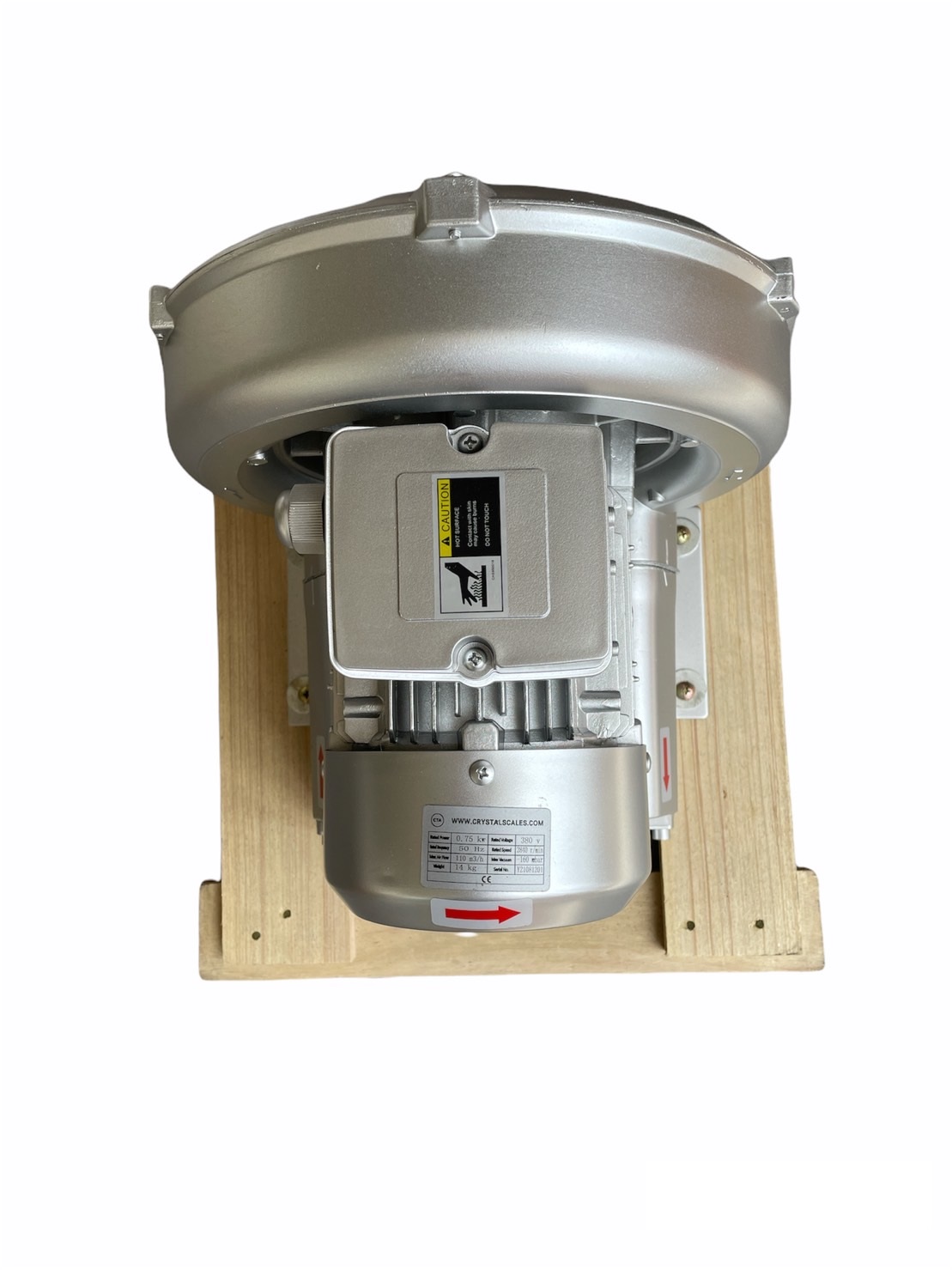 พัดลมโบรเวอร์เป่าอากาศ และ ดูดอากาศ Ring Blower CTA 740w 380 V ขนาด 1 แรงม้า(0.74 KW)ใช้เติมอากาศในบ่อ เพาะเลี้ยงสัตว์น้ำ โรงงานอุตสาหกรรม