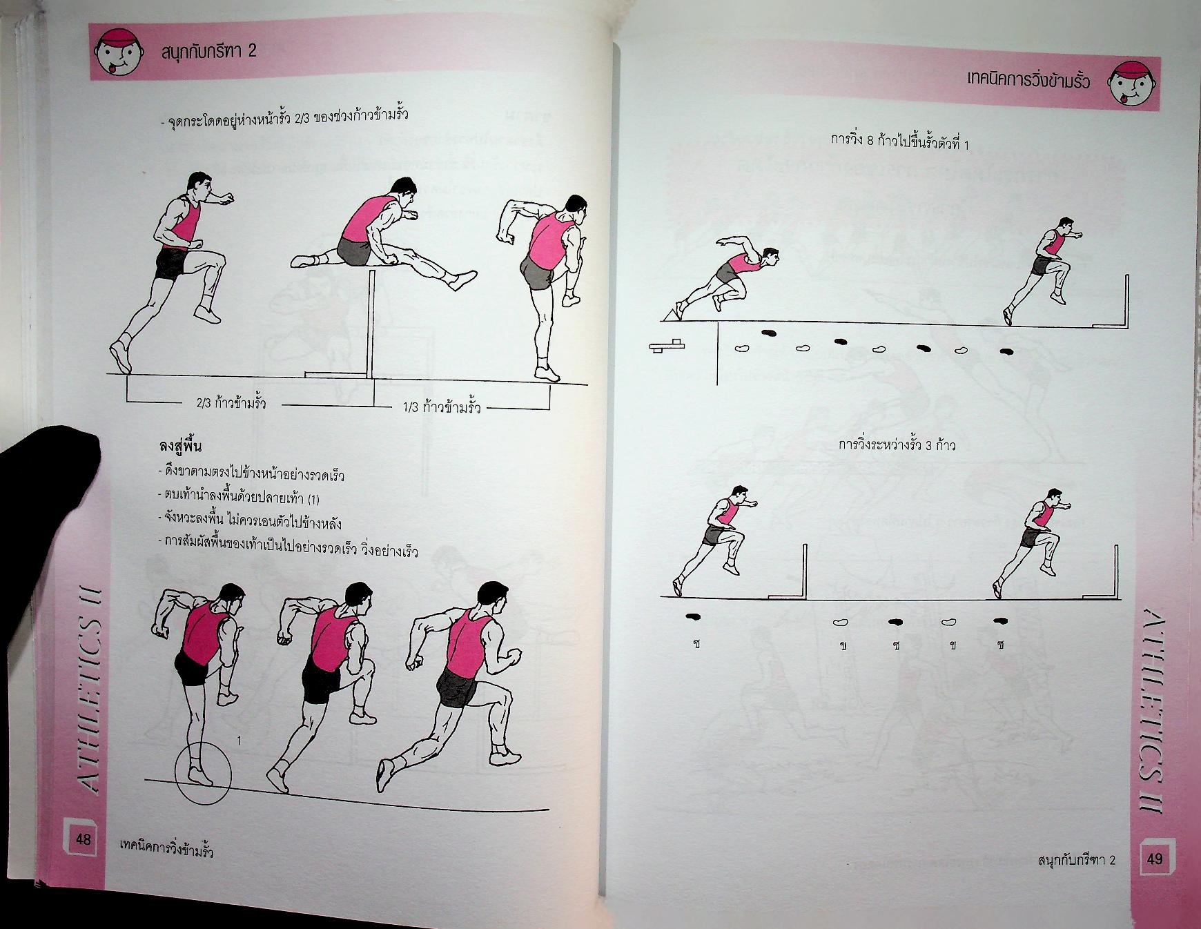 หนังสือ ชุด สนุกกับกีฬา เล่ม 5 สนุกกับกรีฑา 2