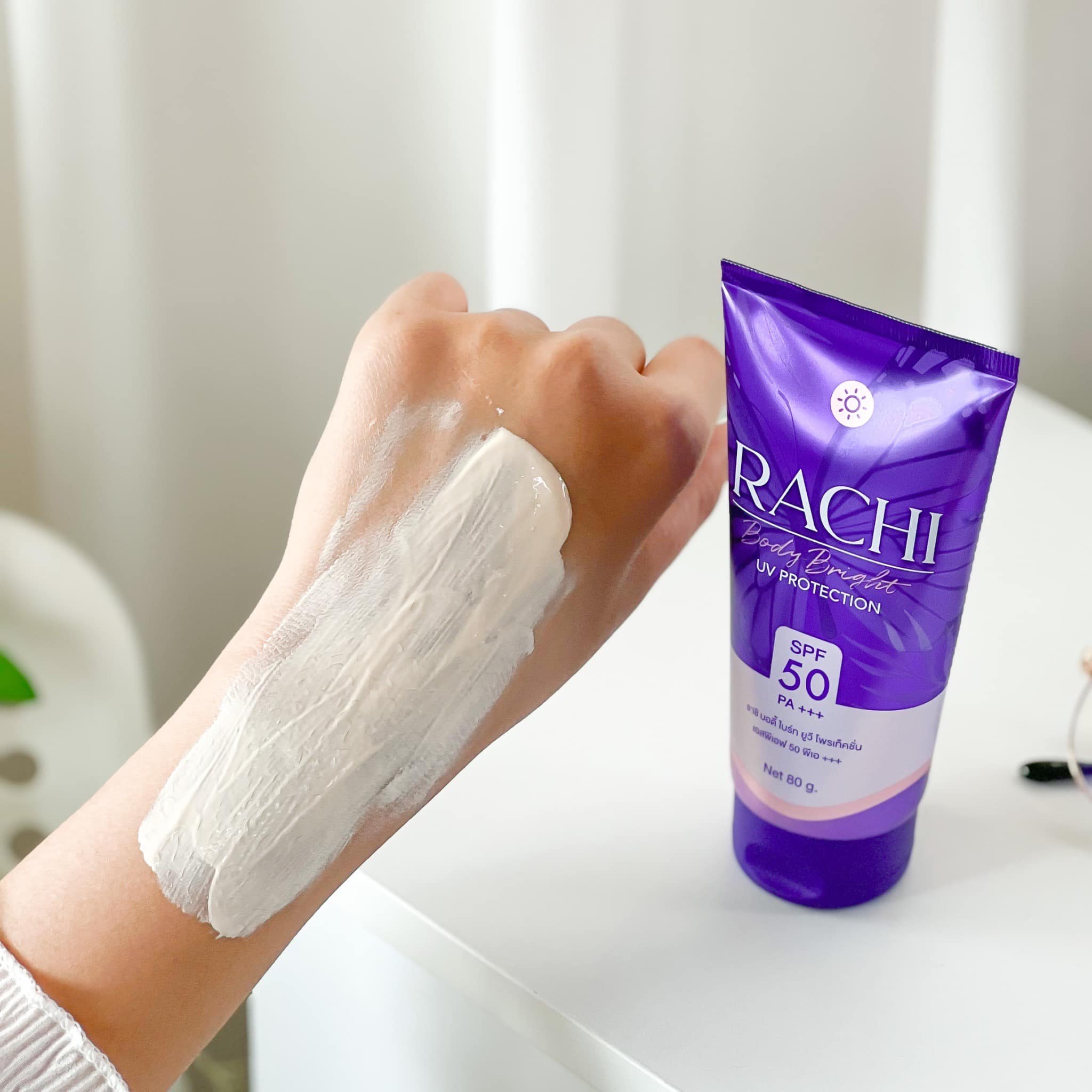 กันแดดราชิ บอดี้ Rachi body bright Uv Protection 80กรัม