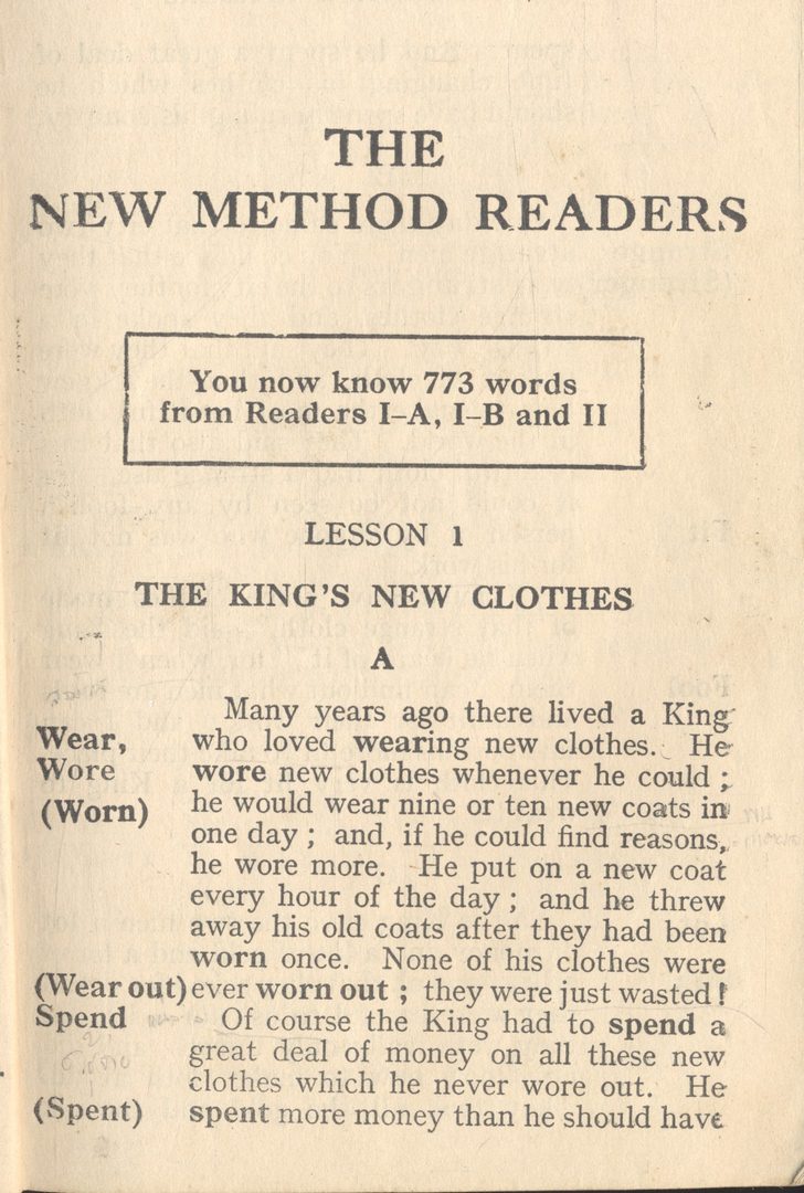 THE NEW METHOD READERS 3