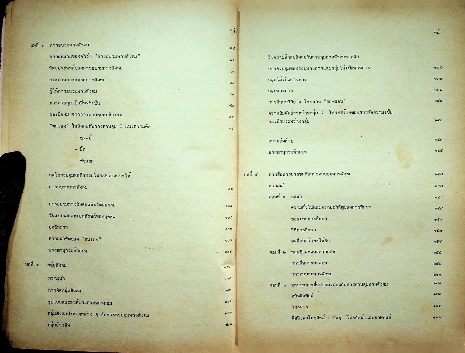 การควบคุมทางสังคม