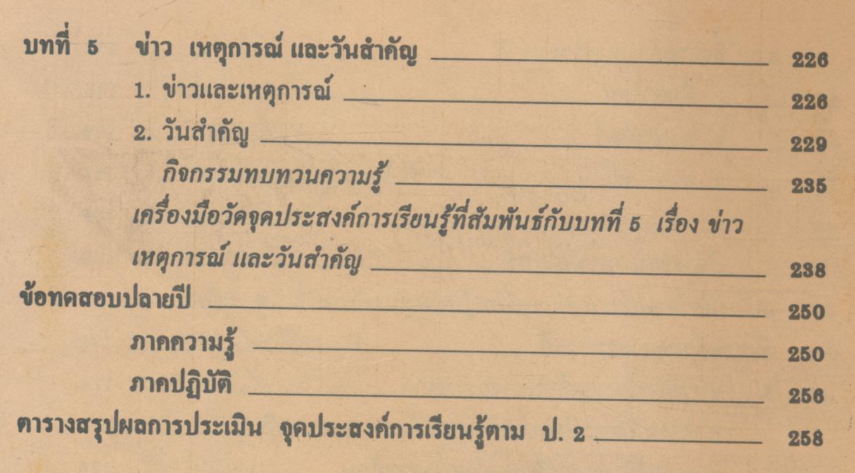 แบบเรียนมาตรฐาน สปช ชั้นประถมศึกษาปีที่ 1