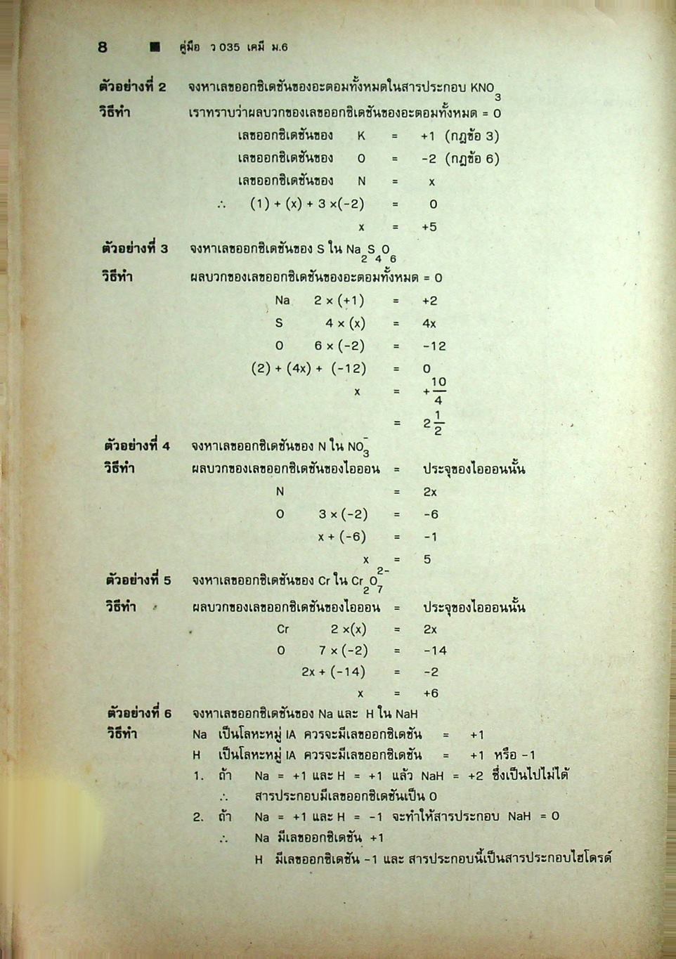 คู่มือ ว 035 เคมี ชั้นมัธยมศึกษาปีที่ 6 ภาคเรียนที่ 2