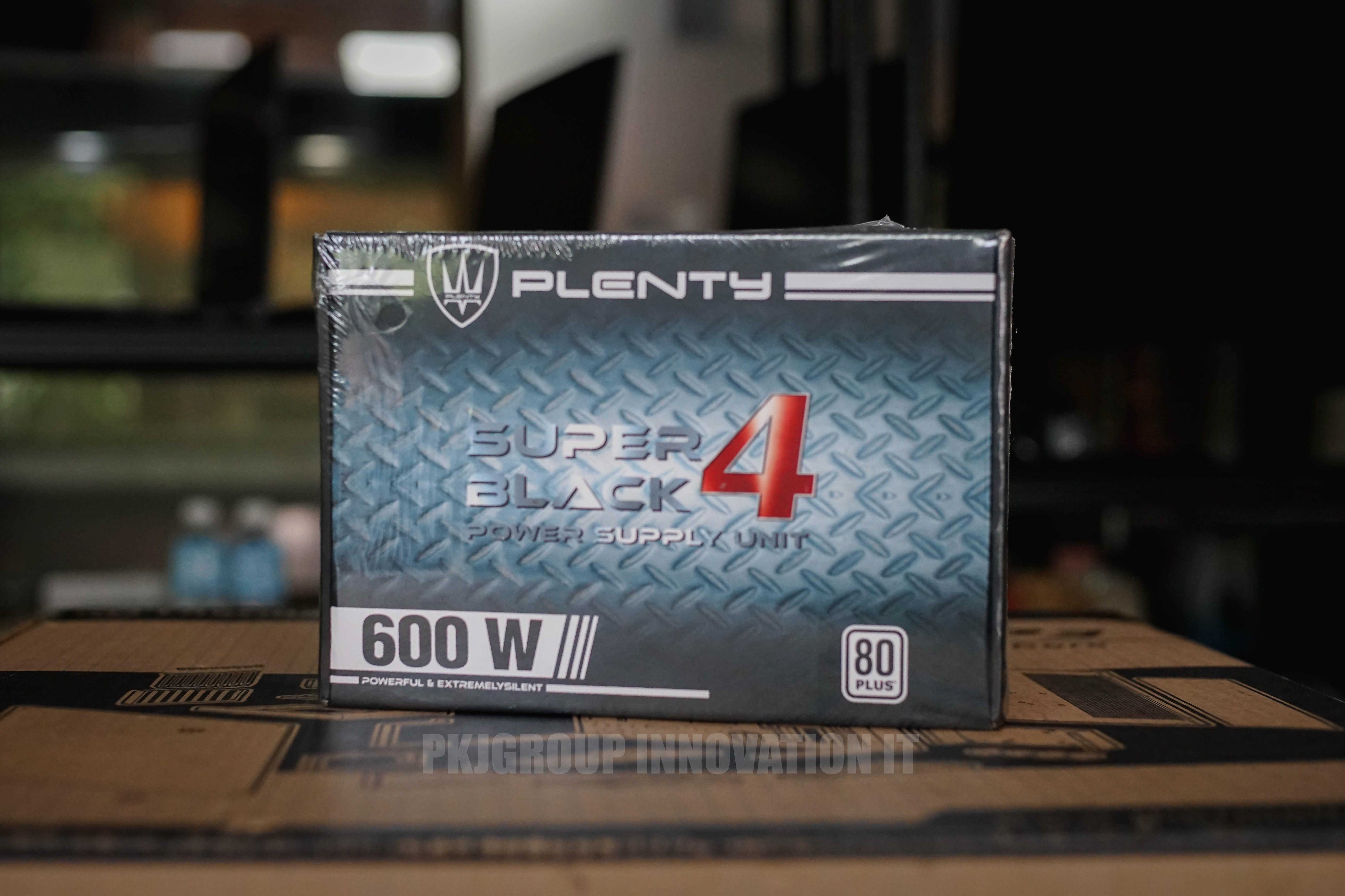 PC Power Plenty Super Black 4 600W