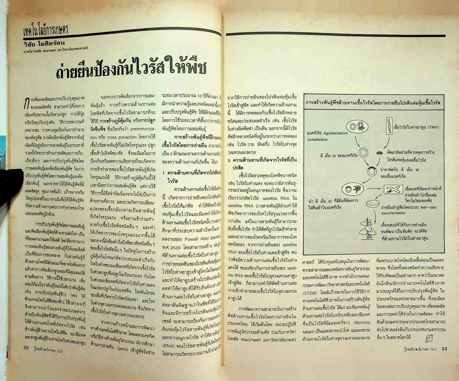 รู้รอบตัว ปีที่ 4 ฉบับที่ 47 : ธันวาคม 2532