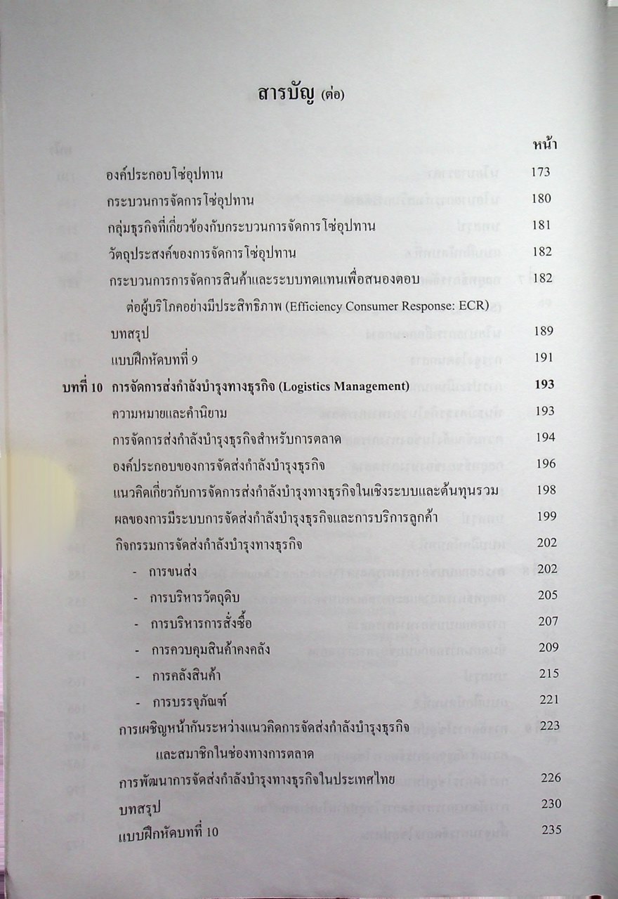 การจัดการช่องทางการตลาด