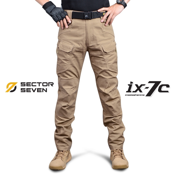 🇹🇭 20 ไทยแลนด์ แทคติคอล กางเกงขายาว Sector Seven IX7C ผ้าตาราง