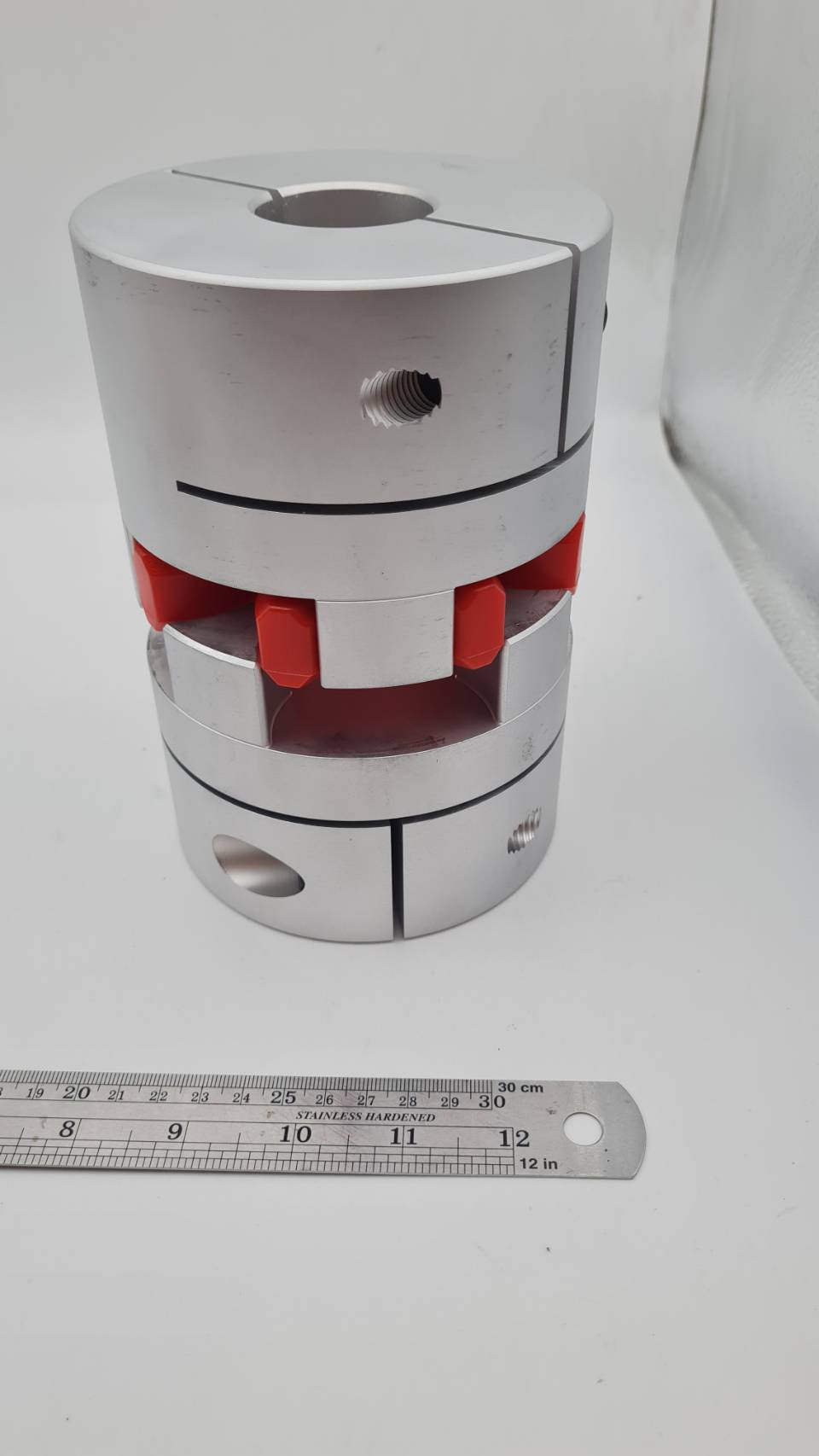 ไทย Jaw Coupling ขนาด โต 120 มิลลิเมตร และ 95 มิลลิเมตร(ทำรูเองได้)