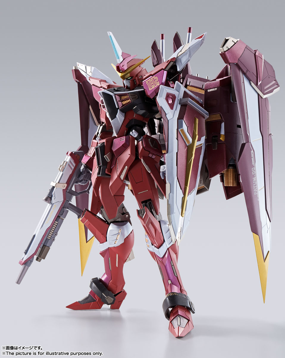 **MTS Toys**กันดั้ม Metal Robot Spirits : Justice Gundam
